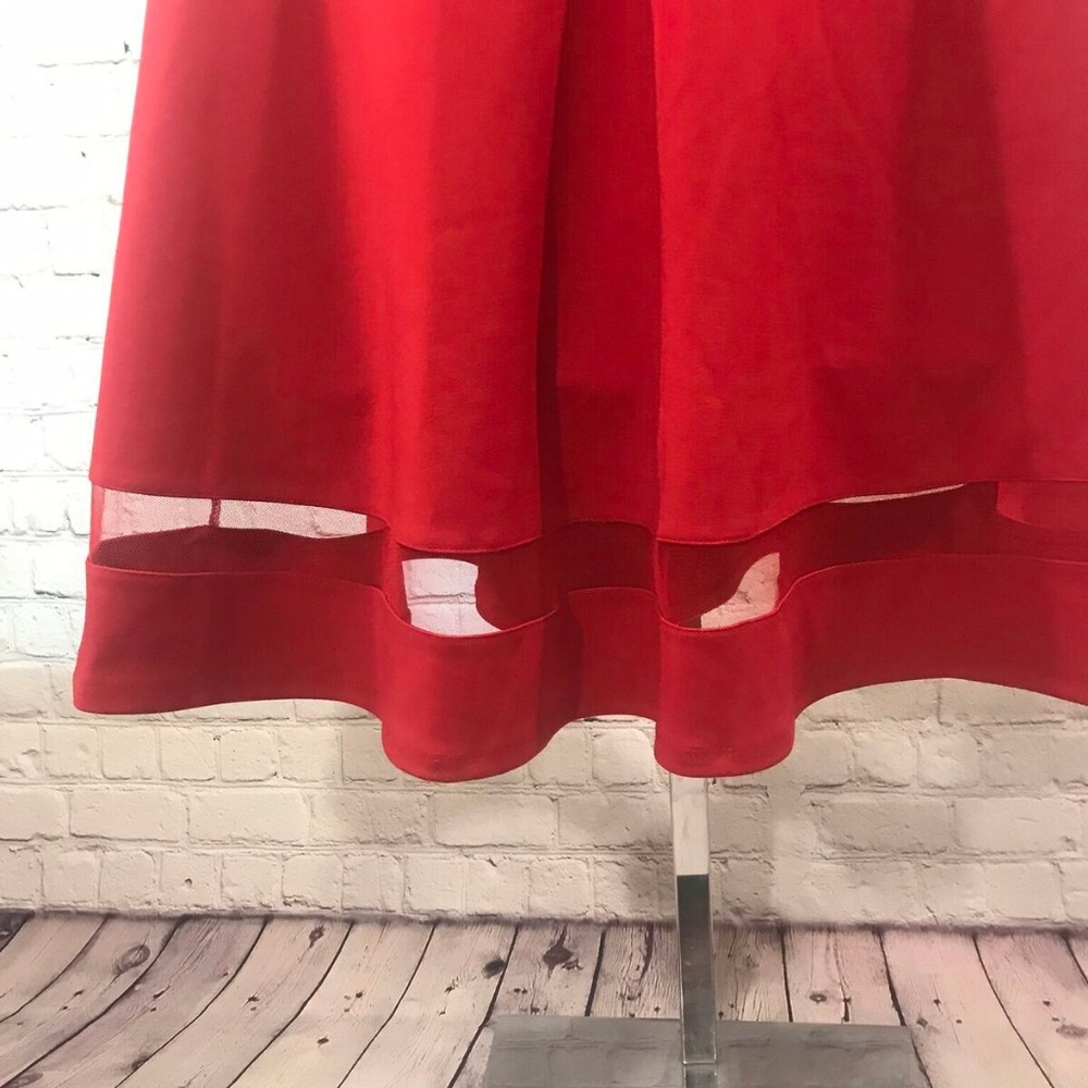 Miami Women's Red Sleeveless Dress Size Large - Picture 5 of 7